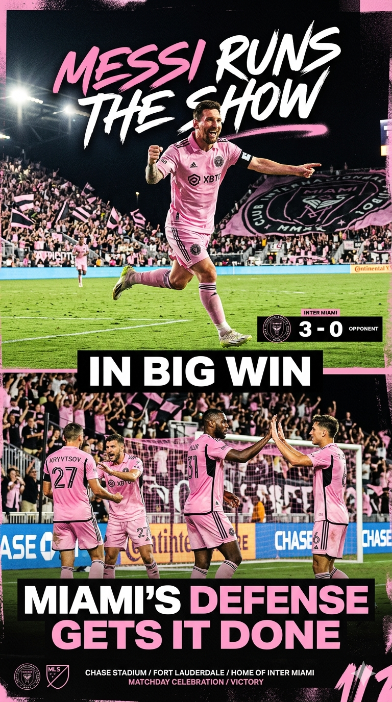 Messi Leads Miami soccerpredictz
